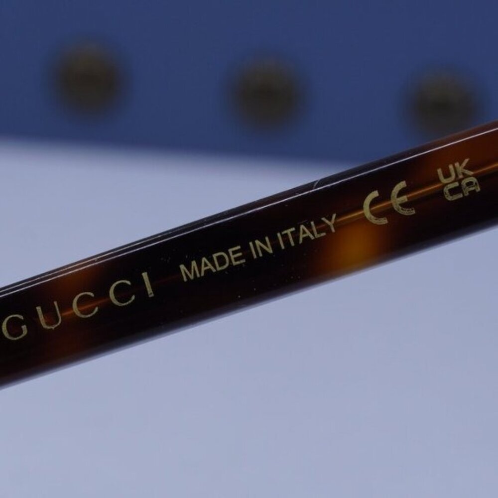 Gucci GG1815S 002 Cat Eye Sunglasses - Havana/Brown - Picture 9 of 11